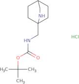 tert-Butyl N-({2-azabicyclo[2.2.2]octan-1-yl}methyl)carbamate hydrochloride