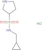 N-(Cyclopropylmethyl)pyrrolidine-3-sulfonamide hydrochloride