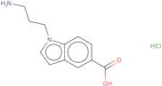 1-(3-Aminopropyl)-1H-indole-5-carboxylic acid hydrochloride