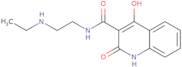 4-Hydroxy-2-oxo-1,2-dihydro-quinoline-3-carboxylic acid (2-ethylamino-ethyl)-amide