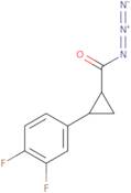 (1R,2R)-2-(3,4-Difluorophenyl)-cyclopropanecarbonyl azide
