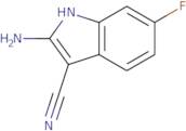 2-Amino-6-fluoro-1H-indole-3-carbonitrile