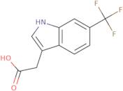2-(6-(Trifluoromethyl)-1H-indol-3-yl)acetic acid