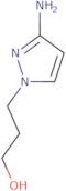 3-(3-Amino-1H-pyrazol-1-yl)propan-1-ol