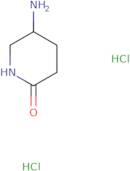 (5S)-5-Aminopiperidin-2-one dihydrochloride