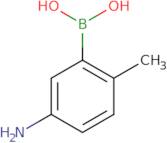 (5-Amino-2-methylphenyl)boronic acid