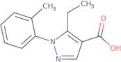 5-Ethyl-1-(2-methylphenyl)-1H-pyrazole-4-carboxylic acid