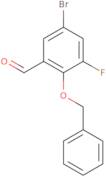 2-(Benzyloxy)-5-bromo-3-fluorobenzaldehyde