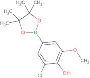 3-Chloro-4-hydroxy-5-methoxyphenylboronic acid, pinacol ester