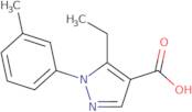 5-Ethyl-1-(3-methylphenyl)-1H-pyrazole-4-carboxylic acid