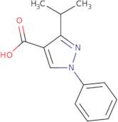 1-Phenyl-3-(propan-2-yl)-1H-pyrazole-4-carboxylic acid