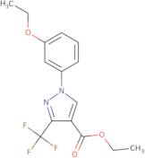 Ethyl 1-(3-ethoxyphenyl)-3-(trifluoromethyl)-1H-pyrazole-4-carboxylate