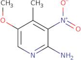 5-Methoxy-4-methyl-3-nitropyridin-2-amine