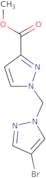 1-(4-Bromo-pyrazol-1-ylmethyl)-1H-pyrazole-3-carboxylic acid methyl ester