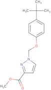 1-(4-tert-Butyl-phenoxymethyl)-1H-pyrazole-3-carboxylic acid methyl ester