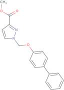 1-(Biphenyl-4-yloxymethyl)-1H-pyrazole-3-carboxylic acid methyl ester