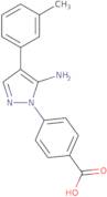 4-(5-Amino-4-M-tolyl-pyrazol-1-yl)-benzoic acid