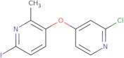 3-((2-Chloropyridin-4-yl)oxy)-6-iodo-2-methylpyridine