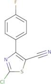 2-Chloro-4-(4-fluorophenyl)thiazole-5-carbonitrile