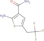 2-Amino-5-(2,2,2-trifluoroethyl)-thiophene-3-carboxamide