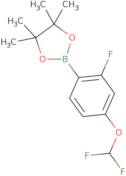 2-[4-(Difluoromethoxy)-2-fluorophenyl]-4,4,5,5-tetramethyl-1,3,2-dioxaborolane