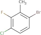 1-Bromo-4-chloro-3-fluoro-2-methylbenzene