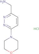 (6-Morpholinopyridazin-3-yl)methanamine hydrochloride