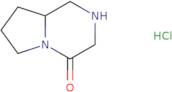 Hexahydropyrrolo[1,2-a]pyrazin-4(1H)-one HCl
