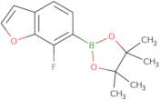 2-(7-Fluoro-1-benzofuran-6-yl)-4,4,5,5-tetramethyl-1,3,2-dioxaborolane