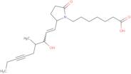 7-[(2R)-2-[(E,3S,4S)-3-Hydroxy-4-methylnon-1-en-6-ynyl]-5-oxopyrrolidin-1-yl]heptanoic acid