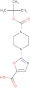 2-{4-[(tert-Butoxy)carbonyl]piperazin-1-yl}-1,3-oxazole-5-carboxylic acid