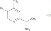 (S)-1-(5-Bromo-4-methylpyridin-2-yl)ethanamine hydrochloride