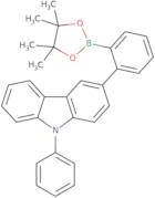 9-Phenyl-3-[2-(4,4,5,5-tetramethyl-1,3,2-dioxaborolan-2-yl)phenyl]-9H-carbazole