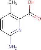 6-Amino-3-methylpyridine-2-carboxylic acid