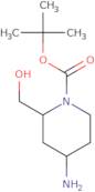 tert-Butyl (2S,4S)-4-amino-2-(hydroxymethyl)piperidine-1-carboxylate