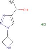 (1R)-1-[1-(Azetidin-3-yl)-1H-1,2,3-triazol-4-yl]ethan-1-ol hydrochloride