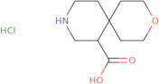 3-Oxa-9-azaspiro[5.5]undecane-7-carboxylic acid hydrochloride