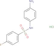 N-(4-Aminophenyl)-4-fluorobenzene-1-sulfonamide hydrochloride