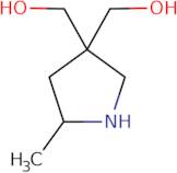 [3-(Hydroxymethyl)-5-methylpyrrolidin-3-yl]methanol