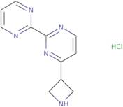 4-(Azetidin-3-yl)-2-(pyrimidin-2-yl)pyrimidine hydrochloride