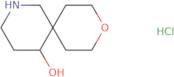 9-Oxa-2-azaspiro[5.5]undecan-5-ol hydrochloride