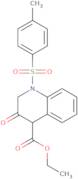 Ethyl 1-(4-methylbenzenesulfonyl)-3-oxo-1,2,3,4-tetrahydroquinoline-4-carboxylate