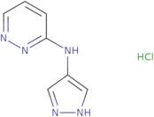 N-(1H-Pyrazol-4-yl)pyridazin-3-amine hydrochloride