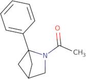 1-{1-Phenyl-2-azabicyclo[2.1.1]hexan-2-yl}ethan-1-one