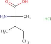 2-Amino-2,3-dimethylpentanoic acid hydrochloride