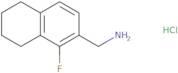 (1-Fluoro-5,6,7,8-tetrahydronaphthalen-2-yl)methanamine hydrochloride