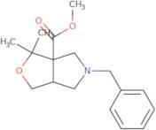 Methyl 5-benzyl-3,3-dimethyl-hexahydro-1H-furo[3,4-c]pyrrole-3a-carboxylate