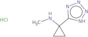 N-Methyl-1-(1H-1,2,3,4-tetrazol-5-yl)cyclopropan-1-amine hydrochloride