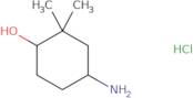 4-Amino-2,2-dimethylcyclohexan-1-ol hydrochloride