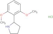 2-(2,6-Dimethoxyphenyl)pyrrolidine hydrochloride